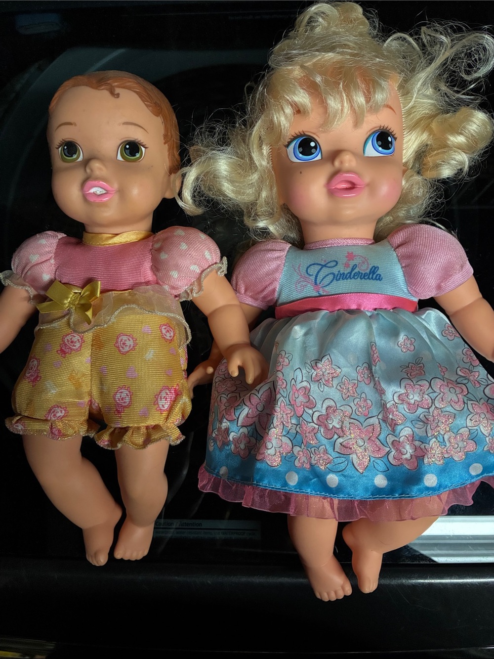 Cinderella and Belle Dolls